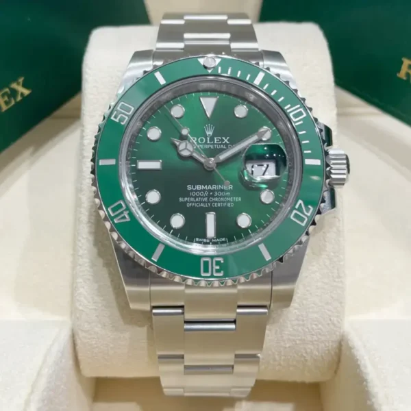 Rolex Submariner Hulk 116610LV Green Dial 40mm - Image 2