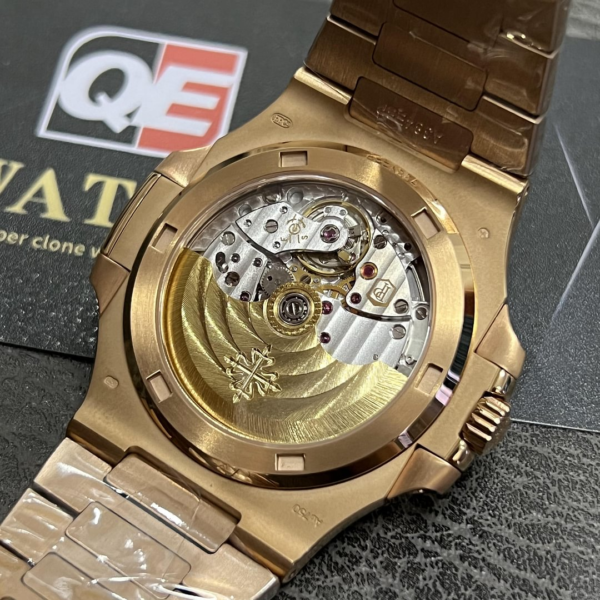 PATEK PHILIPPE Nautilus Rose Gold with Chocolate Dial (40mm) Super Clone - Image 8