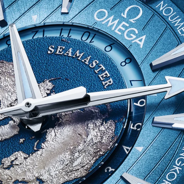 OMEGA Seamaster Aqua Terra GMT Worldtimer 43mm Summer Blue Dial Men's Watch - Image 2