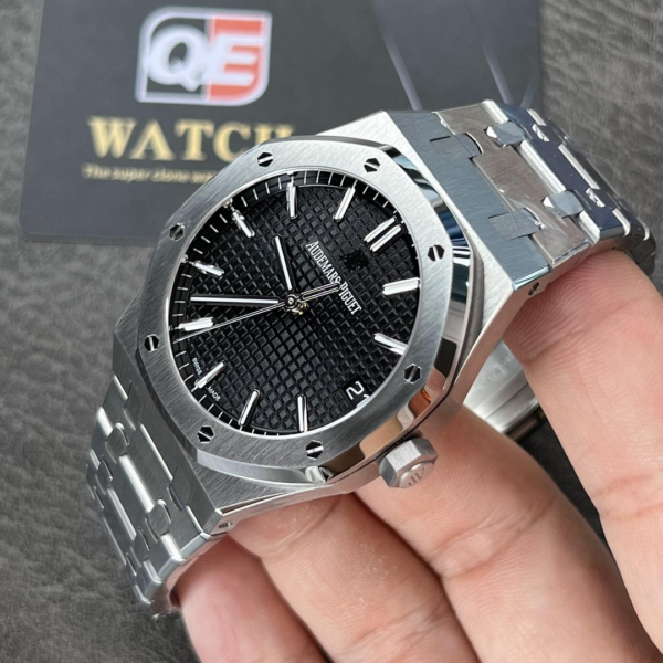 Audemars Piguet Royal Oak 15500St.Oo.1220St.03 Black Index Self- Winding 41Mm Stainless Steel Super Clone - Image 5