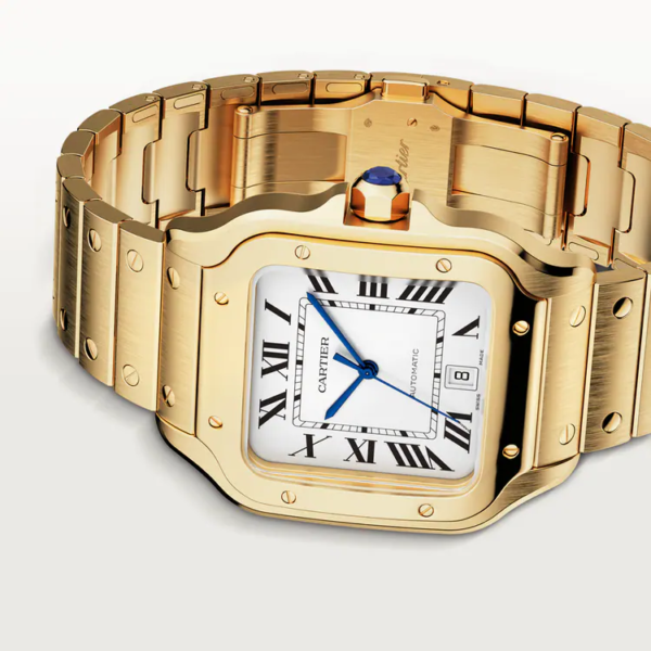 CARTIER SANTOS Gold 35mm - Image 4