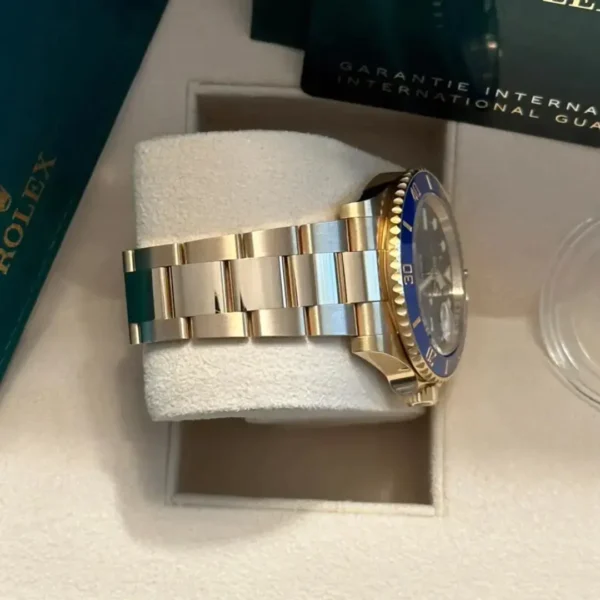 Rolex Submariner m126618LB Blue 18K Yellow Gold - Image 5