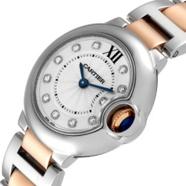 CARTIER BALLON BLEU Rose Gold Mix Diamond Dial 36mm - Image 3