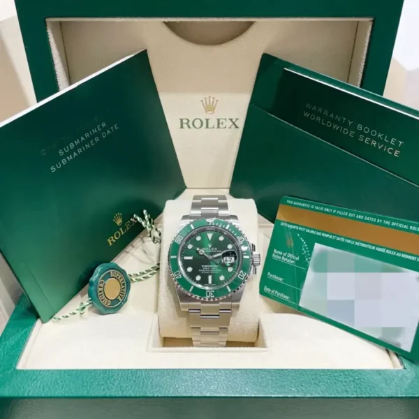 Rolex Submariner Hulk 116610LV Green Dial 40mm - Image 4