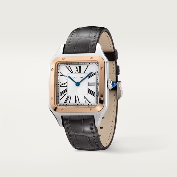 CARTIER SANTOS-DUMONT Rose Gold Mix 46mm - Image 2