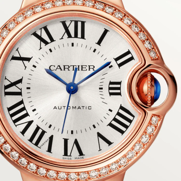 CARTIER BALLON BLEU Diamond Rose Gold 33mm - Image 6