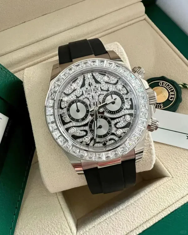 Rolex Daytona 116589TBR "Eye of the Tiger" White Gold UNWORN - Image 3