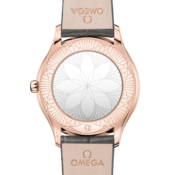 OMEGA De Ville Tresor 36mm 18ct Sedna Gold Diamond Set Ladies Watch - Image 2