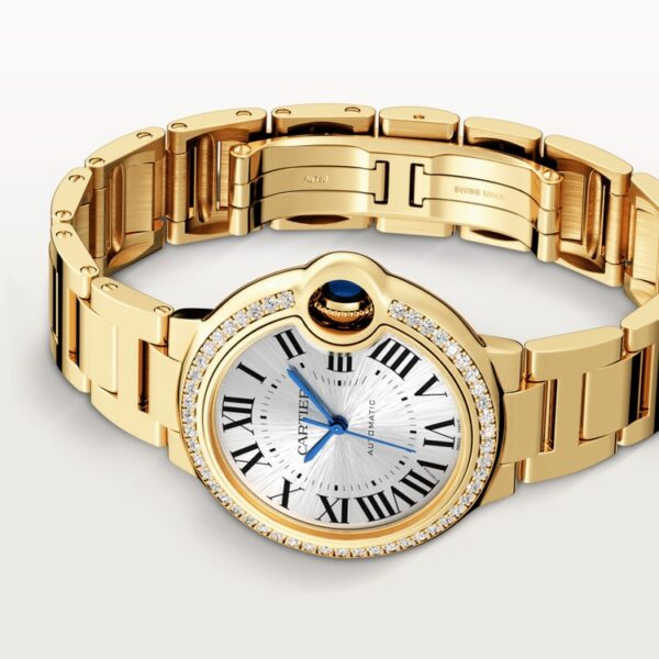 CARTIER BALLON BLEU Diamond Yellow Gold 33mm - Image 4