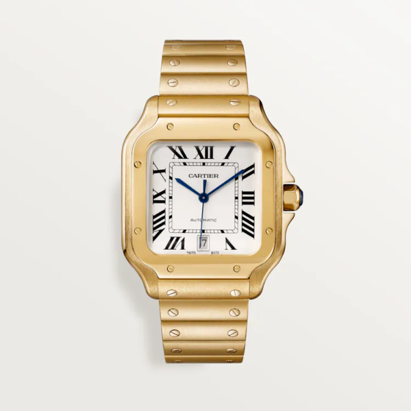 CARTIER SANTOS Gold 35mm