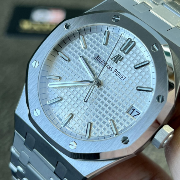 Audemars Piguet Royal Oak 15500St.Oo.1220St.04 White Index Self- Winding 41Mm Stainless Steel Super Clone - Image 5