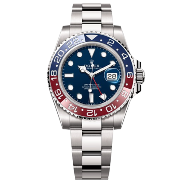 Rolex GMT-MASTER II Oyster, 40 mm, white gold M126719BLRO-0003