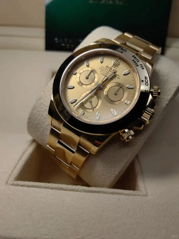ROLEX Cosmograph Daytona 116508 Champagne Index Oyster 40mm Watch - Image 2