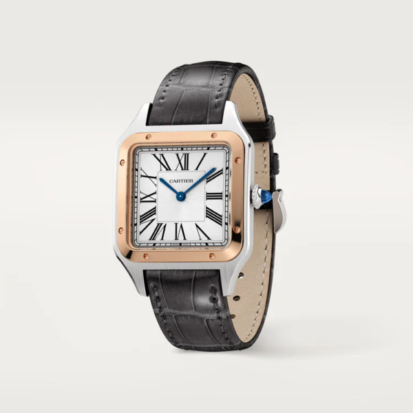 CARTIER SANTOS-DUMONT RoseGoldMix 43.5mm - Image 3