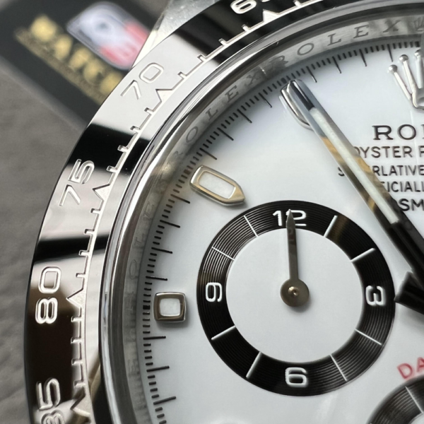 Rolex Cosmograph Daytona 116500LN Panda Stainless Steel 4130 movement Super Clone - Image 9