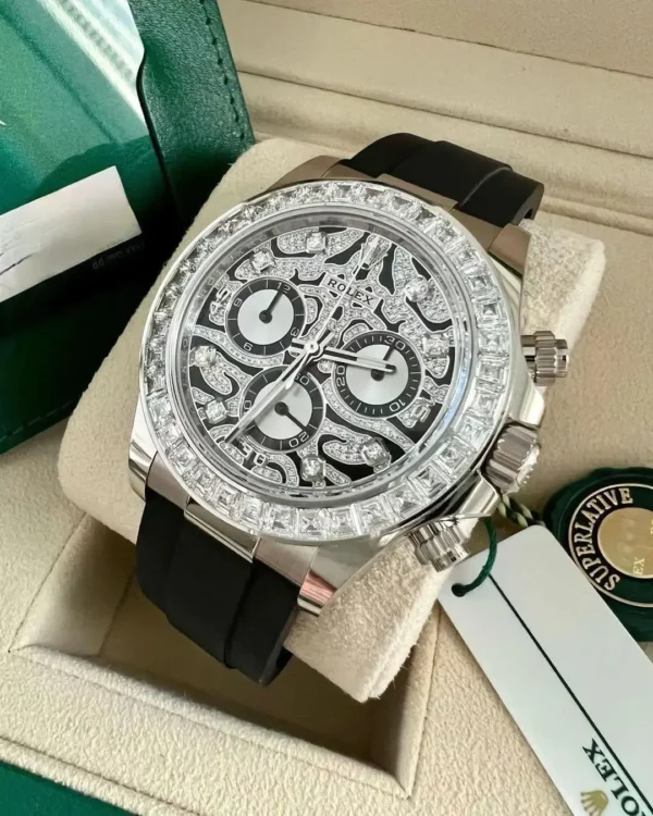 Rolex Daytona 116589TBR "Eye of the Tiger" White Gold UNWORN - Image 5