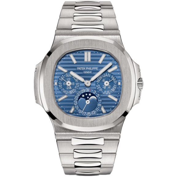 PATEK PHILIPPE NAUTILUS Blue Sunburst dial 40MM 5740/1G-001