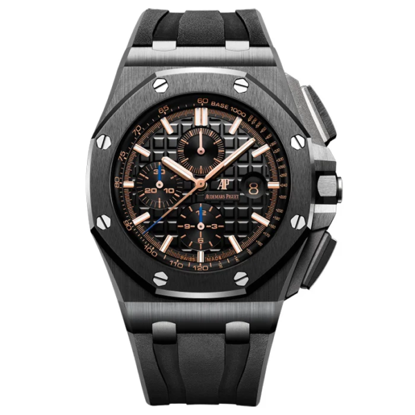 AUdemars Piguet Royal Oak Offshore Chronograph Full Ceramic on Black Rubber Strap 44mm Super Clone