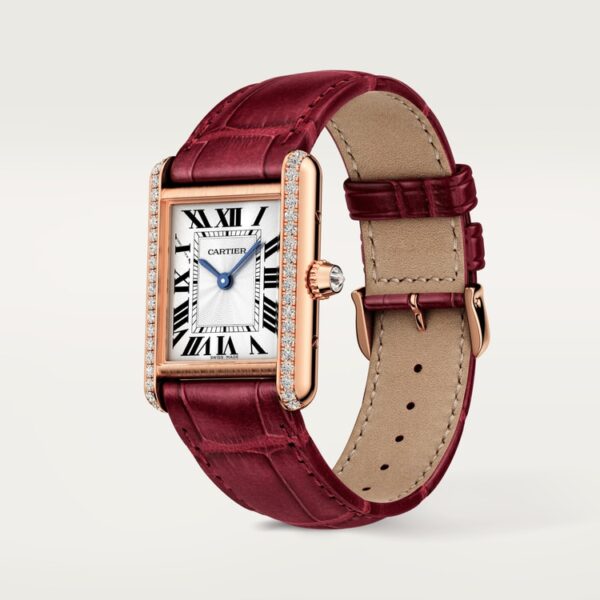 CARTIER TANK LOUIS Rose Gold Diamond 22mm - Image 2