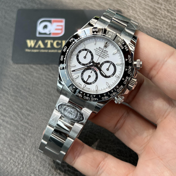 Rolex Cosmograph Daytona New Panda 126500LN Stainless Steel 4131 movement Super Clone - Image 3