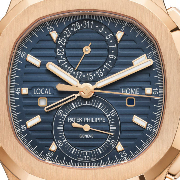 PATEK PHILIPPE NAUTILUS FLYBACK CHRONOGRAPH TRAVEL TIME 40.5MM 5990/1R-001 - Image 6