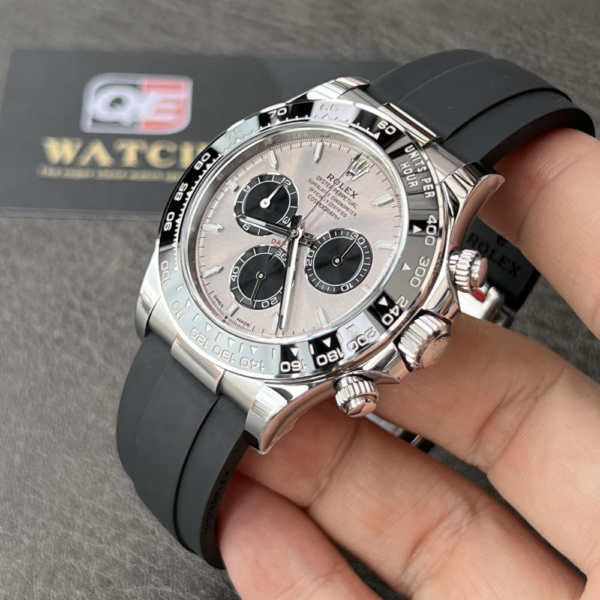 Rolex Cosmograph New Daytona Ghost 126519LN with Grey Sunburst Dial 4131 movement Super clone - Image 6