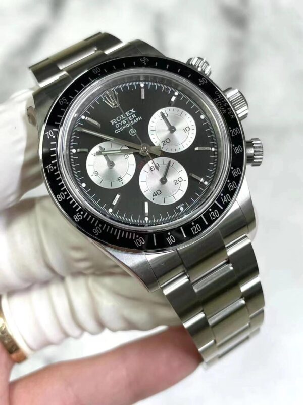 Rolex Paul Newman men's watch with black dial - Image 2