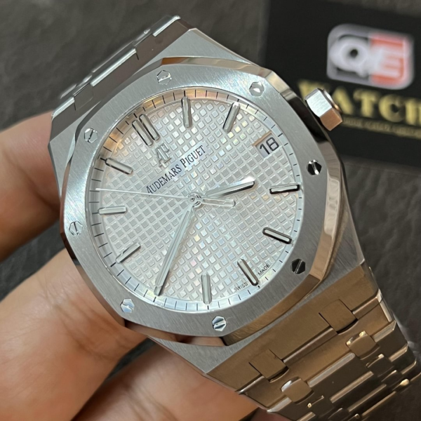 Audemars Piguet Royal Oak 15500St.Oo.1220St.04 White Index Self- Winding 41Mm Stainless Steel Super Clone - Image 8