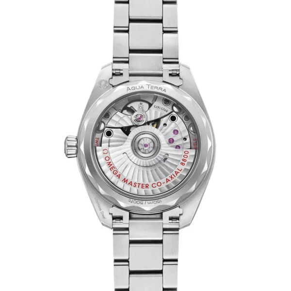 OMEGA Seamaster Aqua Terra 34mm Waved Blue/Gold Dial Ladies Watch - Image 2