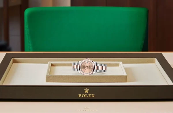 Rolex DATEJUST Oyster, 31 mm, Oystersteel and Everose gold M278241-0009 - Image 4