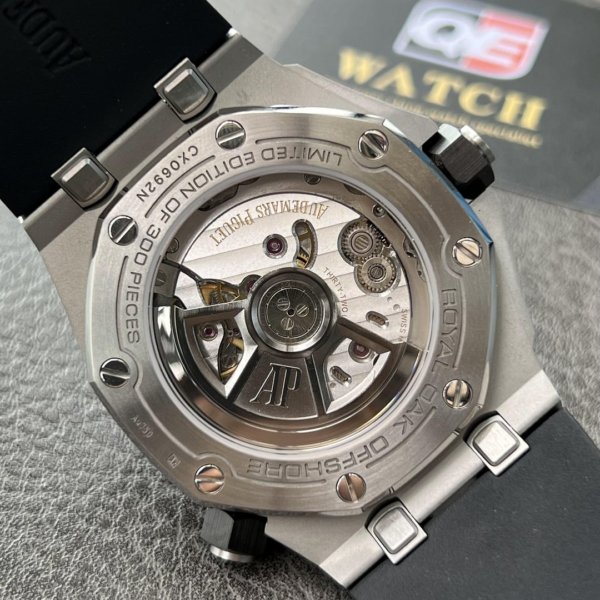 AUdemars Piguet Royal Oak Offshore Diver 15720 Ceramic Bezel on Black Rubber Strap 42mm Super Clone - Image 9