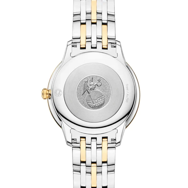 OMEGA De Ville Prestige 30mm Two-Tone Silver Dial Ladies Bracelet Watch - Image 2