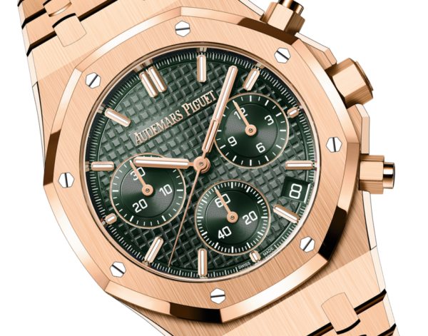 ROYAL OAK Pink Gold Khaki Green Dial CHRONOGRAPH 41mm - Image 2