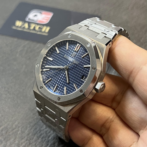 Audemars Piguet Royal Oak 15500St.Oo.1220St.01 Blue Index Self- Winding 41Mm Stainless Steel Super Clone - Image 2