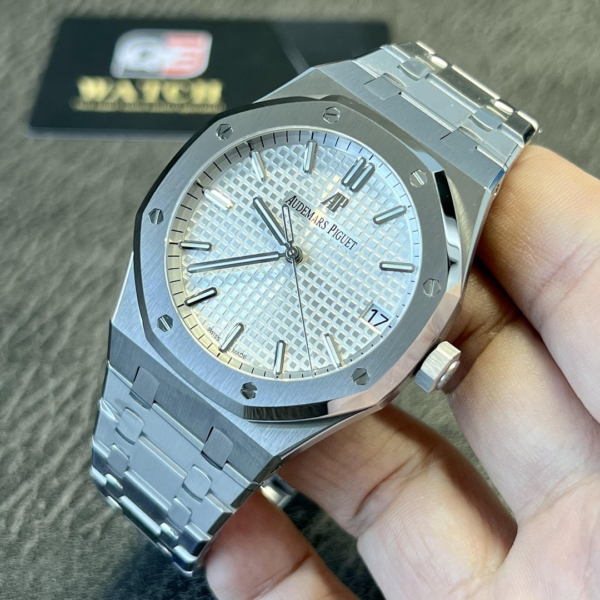 Audemars Piguet Royal Oak 15500St.Oo.1220St.04 White Index Self- Winding 41Mm Stainless Steel Super Clone - Image 3