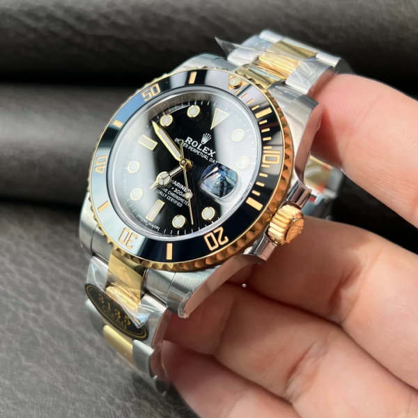 Rolex Submariner 116613LN 'Two Tone' Yellow Gold and Stainless Steel with Black Dial Super clone - Image 4