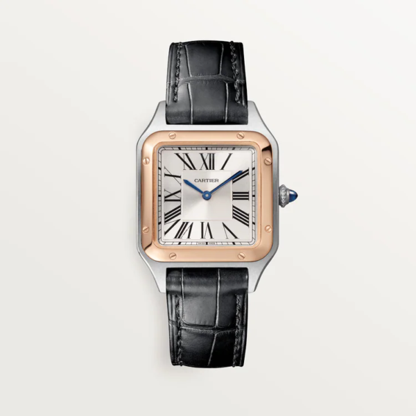 CARTIER SANTOS-DUMONT Rose Gold MIx 43.5mm