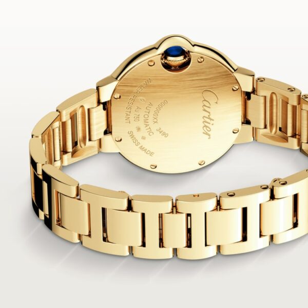 CARTIER BALLON BLEU Diamond Yellow Gold 33mm - Image 5