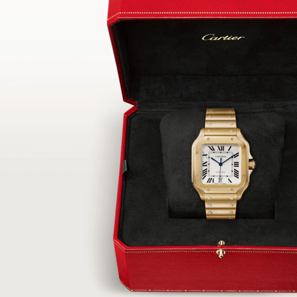 CARTIER SANTOS Gold 35mm - Image 8