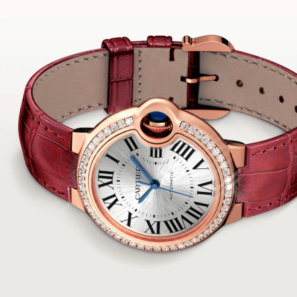 CARTIER BALLON BLEU Diamond Rose Gold 33mm - Image 7