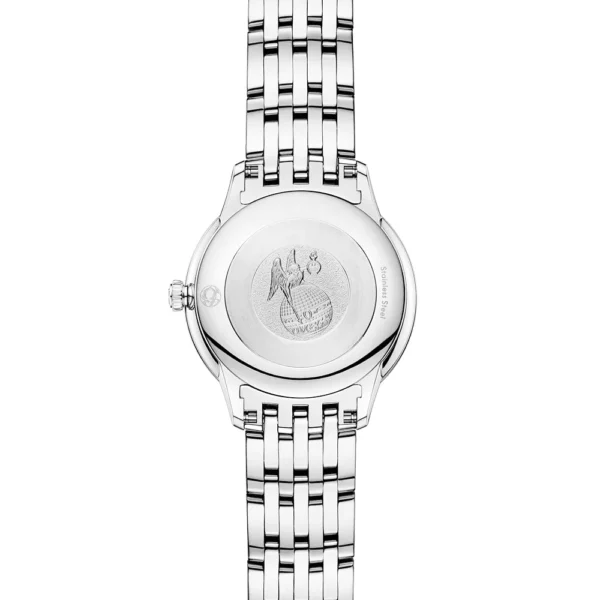 OMEGA De Ville Prestige 27.5mm Purple Dial Ladies Bracelet Watch - Image 2