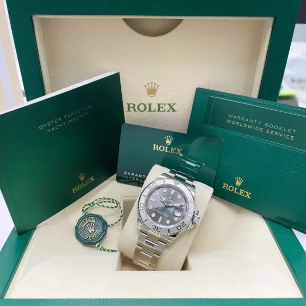 Rolex YACHT-MASTER Oyster, 40 mm, Oystersteel and platinum M126622-0001 - Image 6
