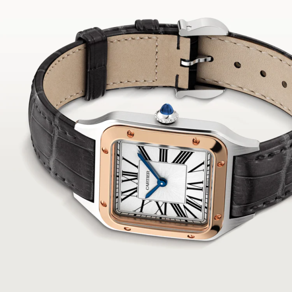 CARTIER SANTOS-DUMONT Rose Gold MIx 43.5mm - Image 4