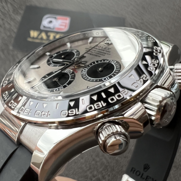 Rolex Cosmograph New Daytona Ghost 126519LN with Grey Sunburst Dial 4131 movement Super clone - Image 4