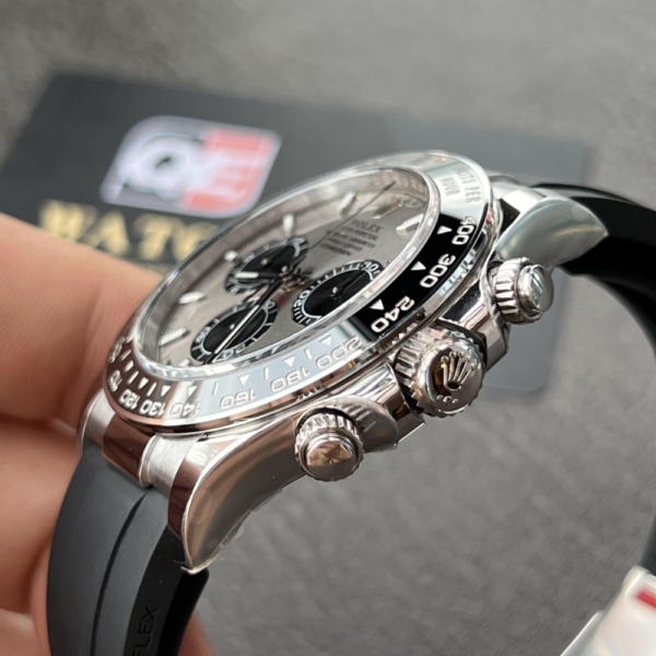 Rolex Cosmograph New Daytona Ghost 126519LN with Grey Sunburst Dial 4131 movement Super clone - Image 7