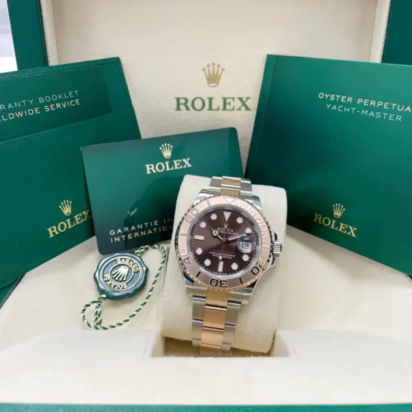 Rolex YACHT-MASTER Oyster, 40 mm, Oystersteel and Everose gold M126621-0001 - Image 4