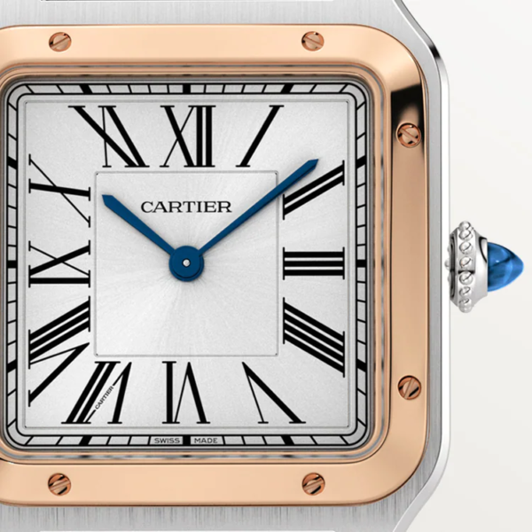 CARTIER SANTOS-DUMONT RoseGoldMix 43.5mm - Image 5