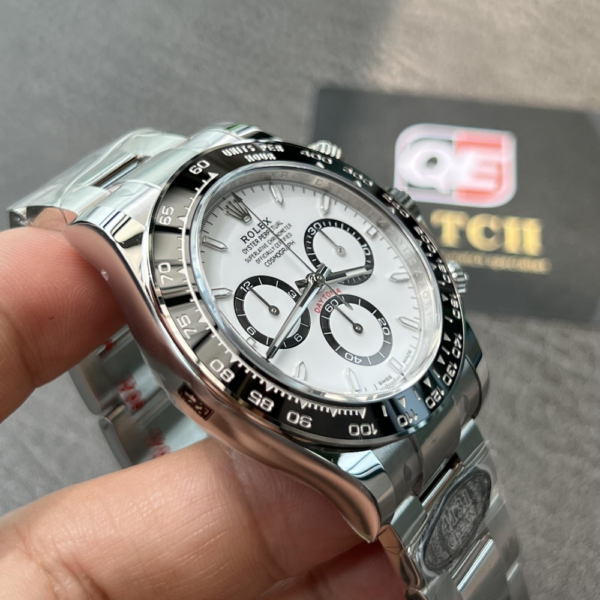 Rolex Cosmograph Daytona New Panda 126500LN Stainless Steel 4131 movement Super Clone - Image 9