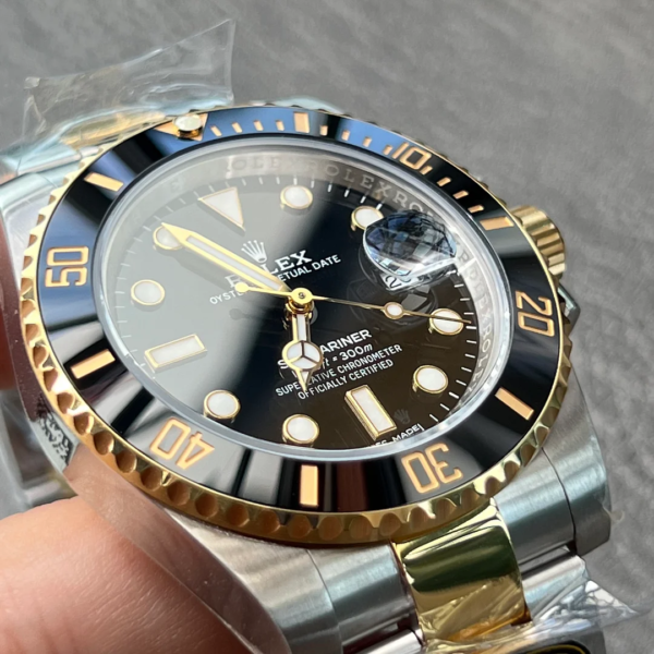 Rolex Submariner 116613LN 'Two Tone' Yellow Gold and Stainless Steel with Black Dial Super clone - Image 5