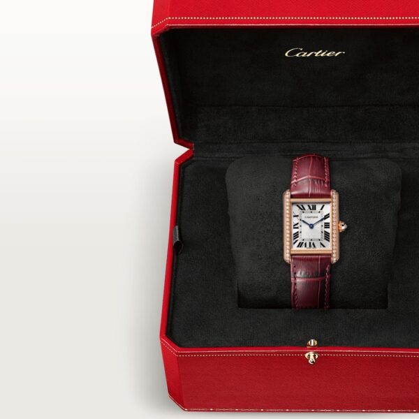 CARTIER TANK LOUIS Rose Gold Diamond 22mm - Image 7